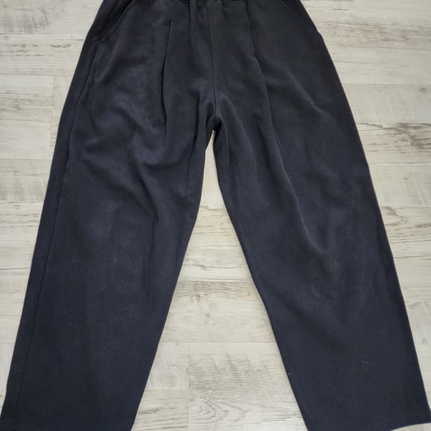 XEROBNR 제로비엔알 와이드 스웻 팬츠. L(31~34) 츄리닝 바지