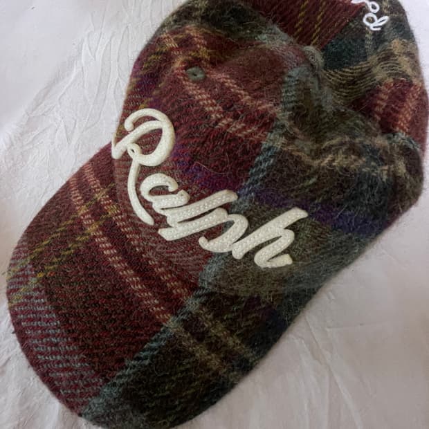 폴로 랄프로렌 아플리케 울 볼캡