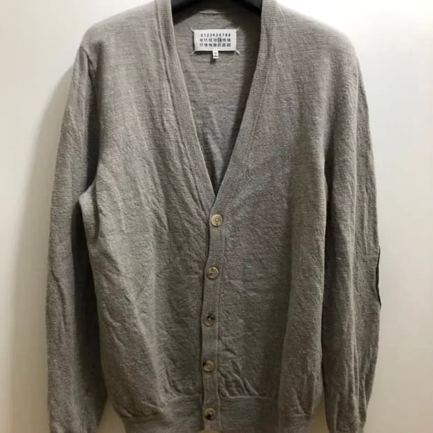 마르지엘라 엘보우패치 가디건