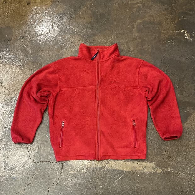 90s 엘엘빈 플리스 집업 L