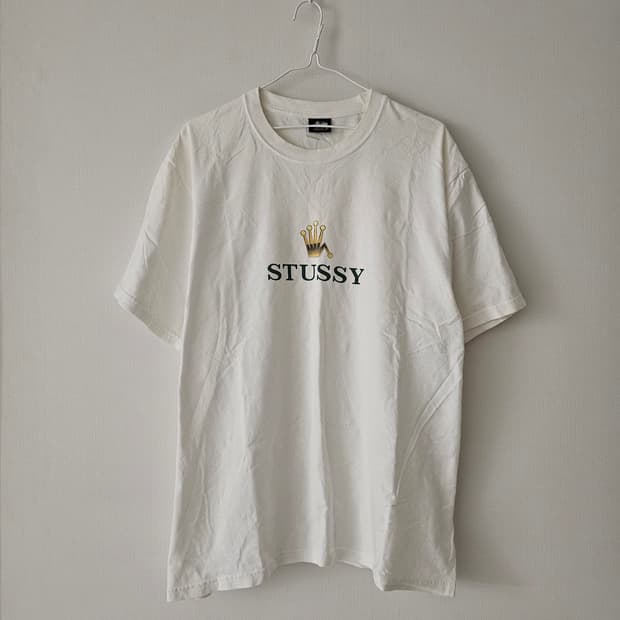 스투시 Stussy 롤렉스 오마주 티
