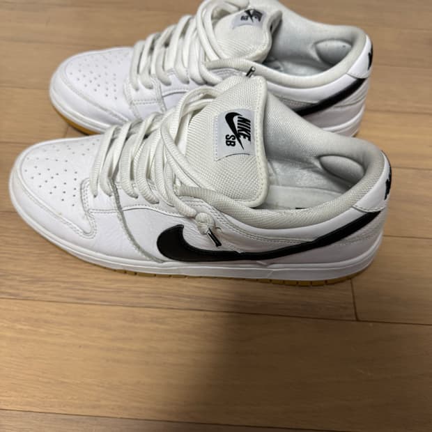 나이키 덩크 sb 흰검 