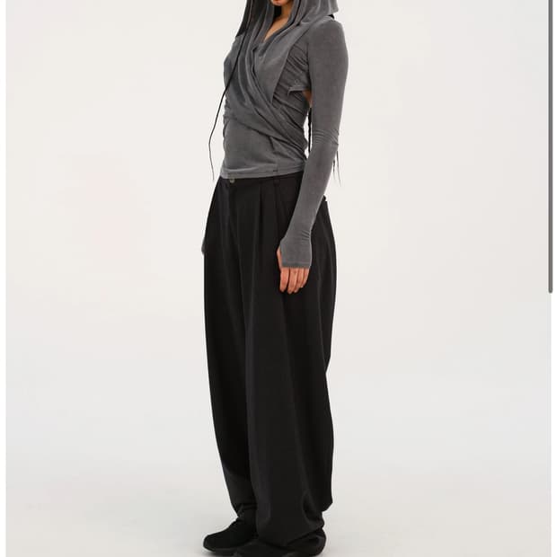 혜인서 후드탑 그레이 2