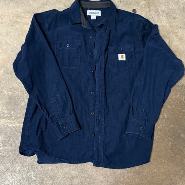 칼하트 코듀로이 워크셔츠