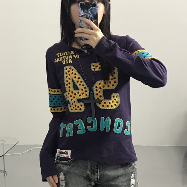 Rough Kitsch Graphic Long Sleeve