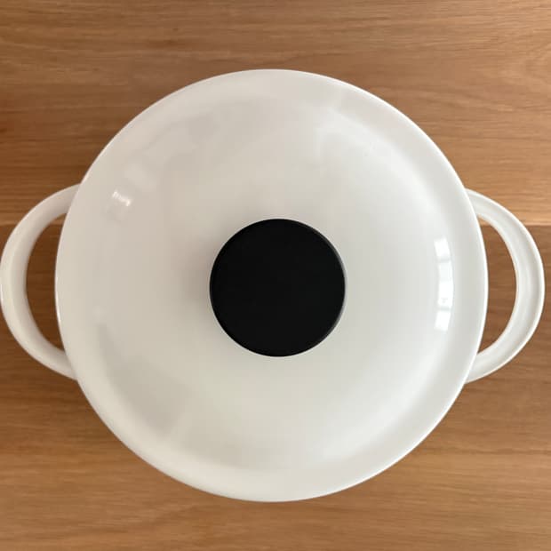 일본 노다호로 LUKE 양수냄비 20cm 화이트