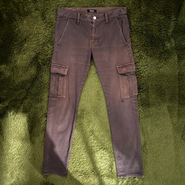 [2] Undercover 언더커버 11ss 언더맨 선페이드 카고 팬츠