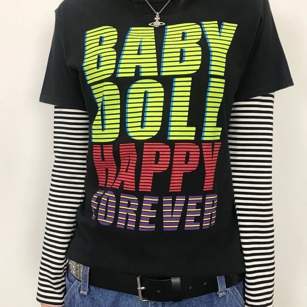 Baby Doll Graphic T Shirt