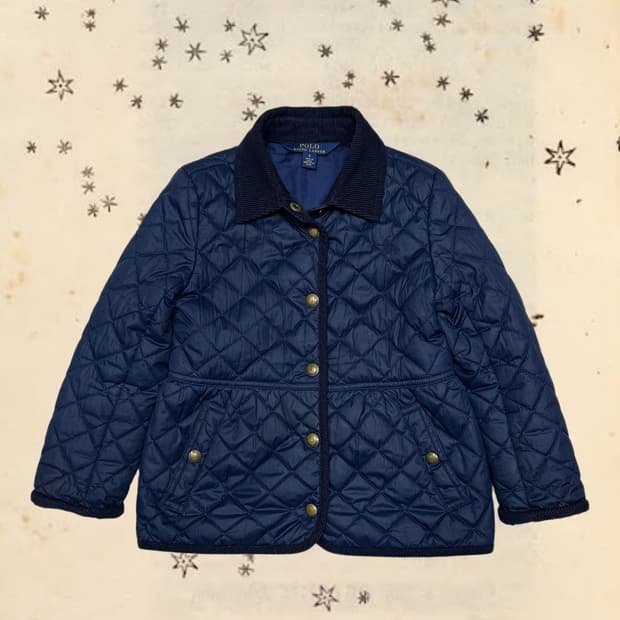 Polo 폴로 키즈 퀼팅 경량패딩 자켓
