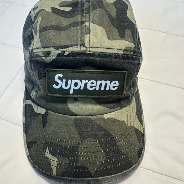 슈프림 밀리터리 캠프캡