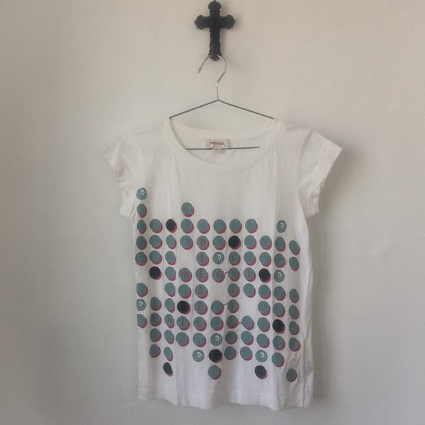 Diesel dot printing t shirt