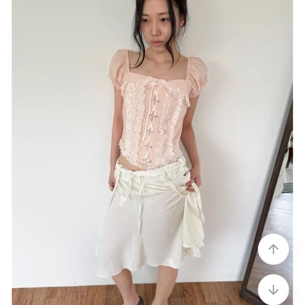 팁씨 ophelia lace bl (pink)