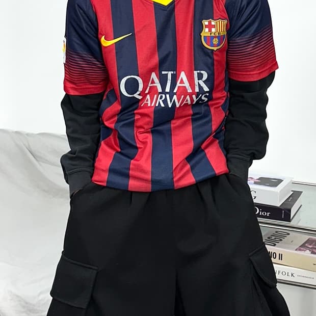 나이키 13-14 바로셀로나 어센틱 유니폼
