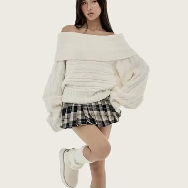 클리시어 치즈케이크 오프숄더