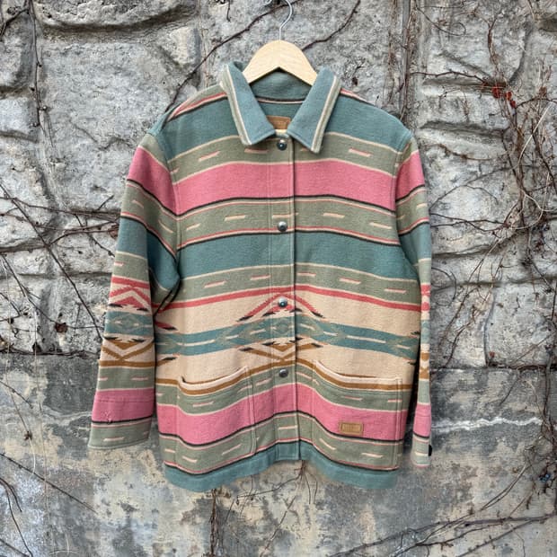 폴로 랄프로렌 나바호 패턴 웨스턴 자켓 