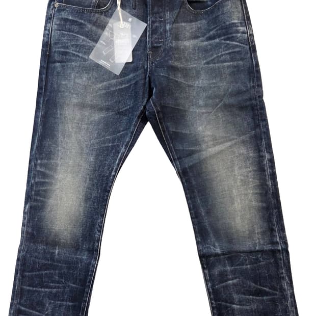 G-STAR RAW 3301 테이퍼드 데님 워싱진(W32/L30)