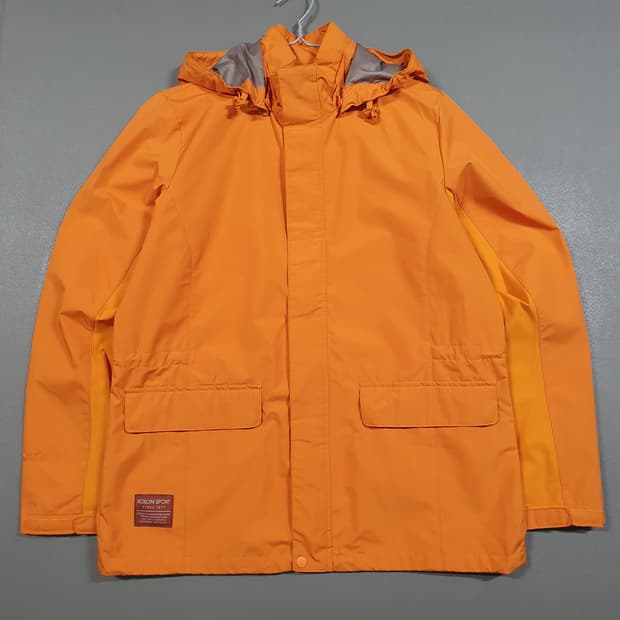 95 (M) 코오롱스포츠 고어텍스 윈드스토퍼 포켓 바람막이 후드 자켓