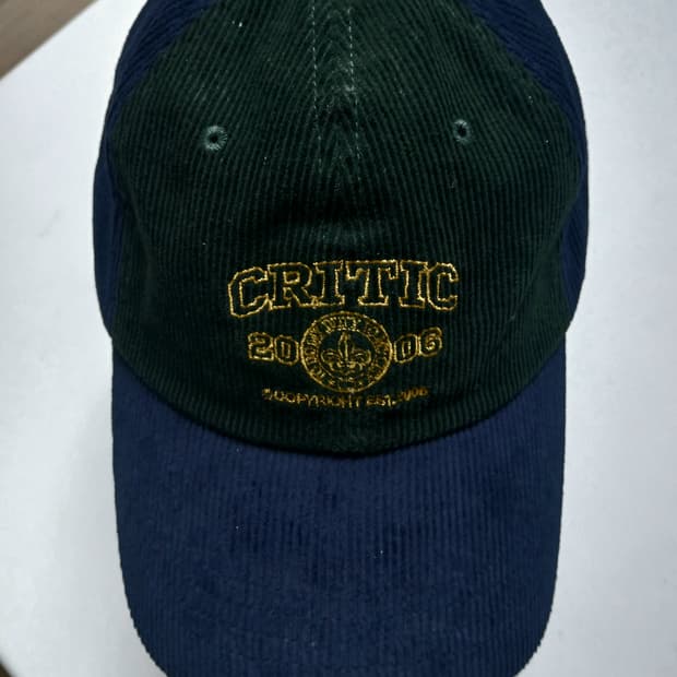 크리틱 코듀로이 캡