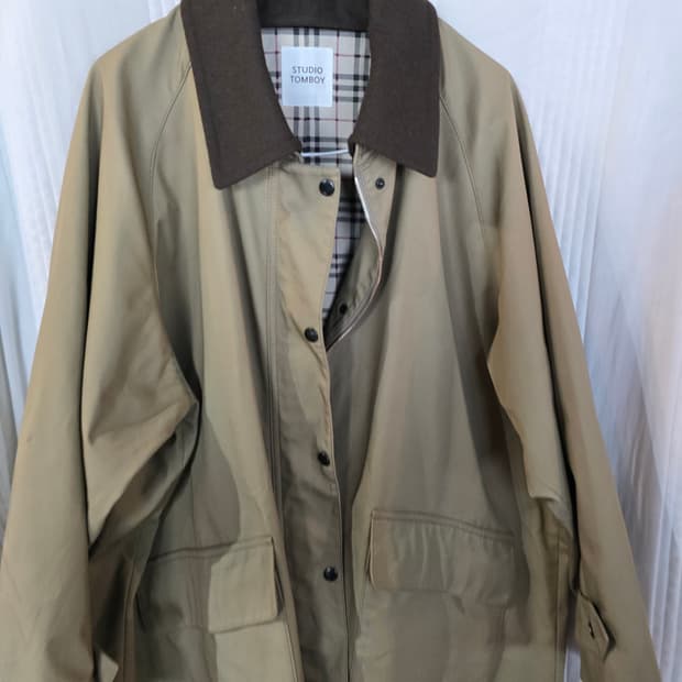 톰보이 오버핏코트 