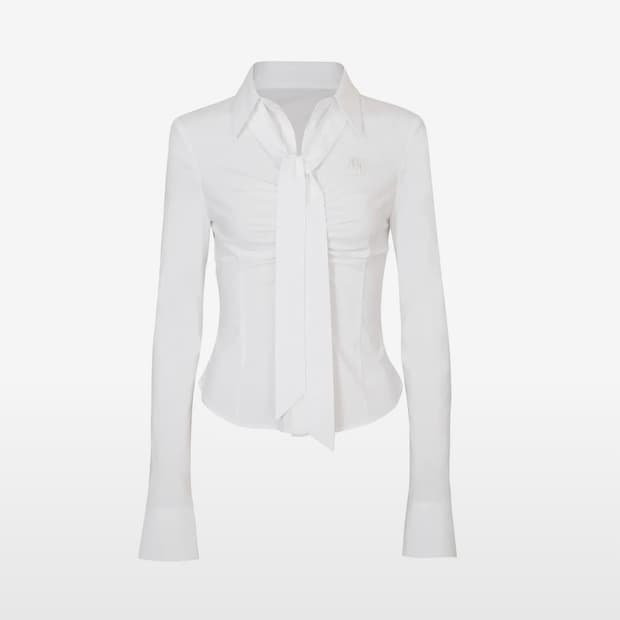 페인오어플레져 vivian scarf shirts