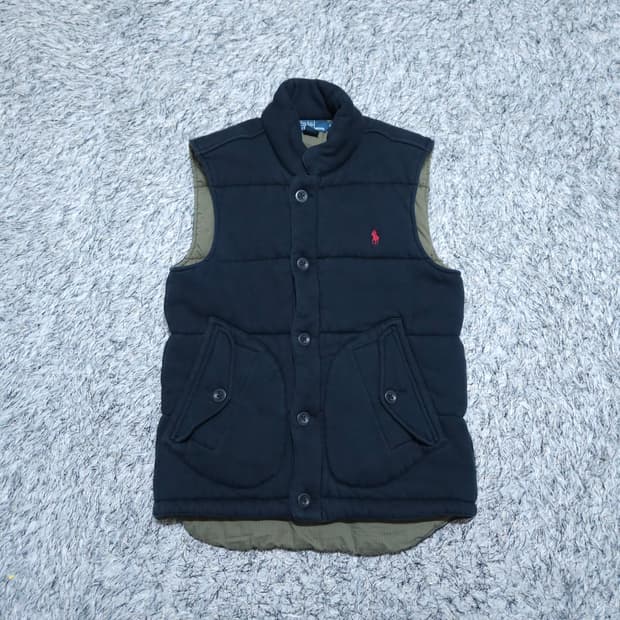 폴로랄프로렌) S 공용 패딩조끼 / 왕눈이샵