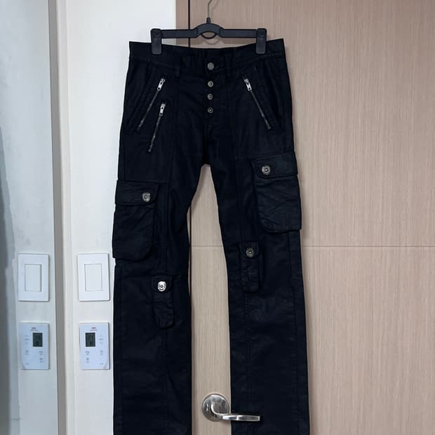 토네이도마트 왁스코티드 카고팬츠