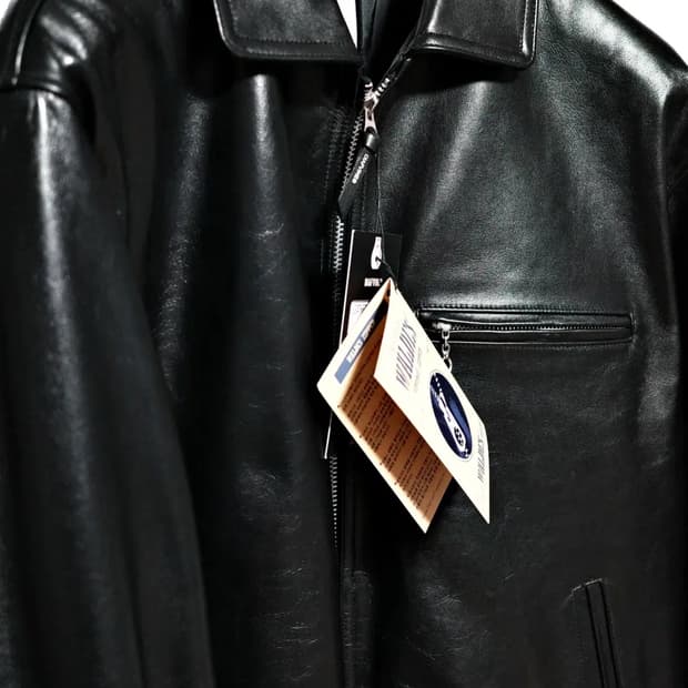 디아프바인 DV.LOT715 blouson calfskin 1mm 2XL