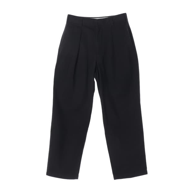 유니클로 U 와이드 피트 치노 팬츠 블랙 76