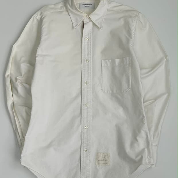 [2] 톰브라운 화이트 옥스포드 셔츠