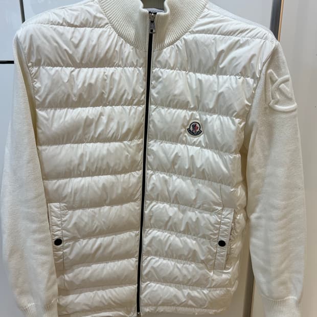 23fw 몽클레어 니트패딩 xl