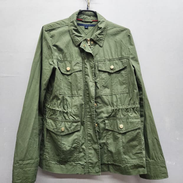 타미힐피거 허리스트링 야상 자켓 S(S)