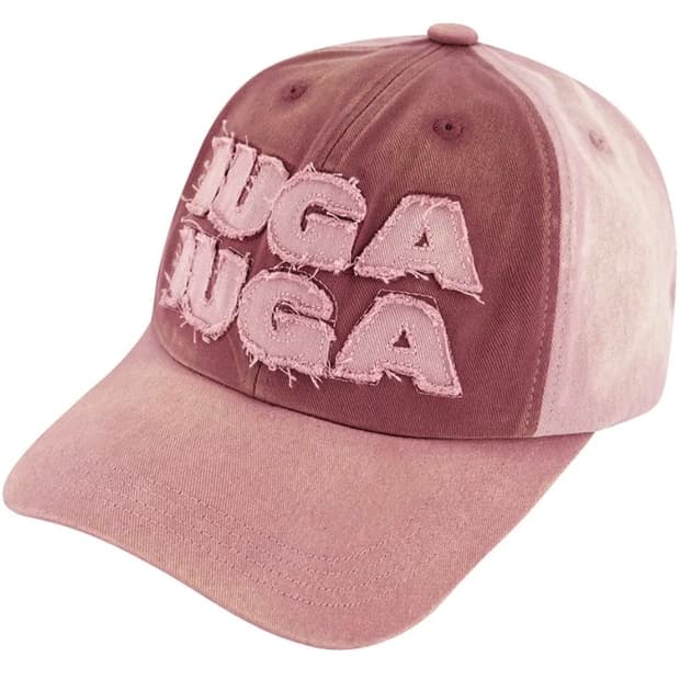 이우가마카라스 핑크 볼캡