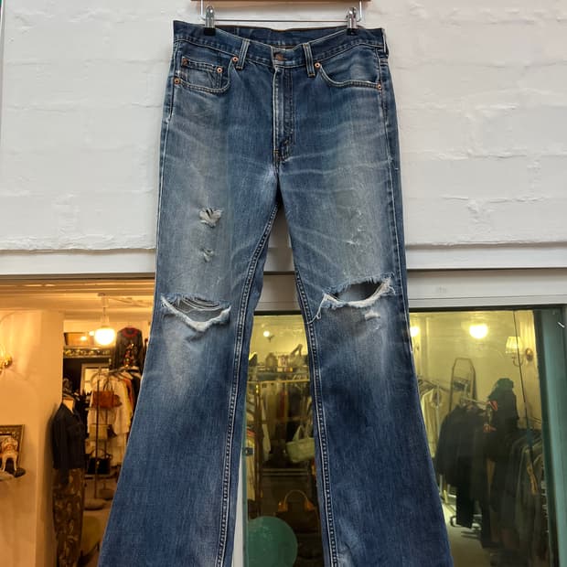 Levis 517 디스트로이드 데님팬츠 33/34