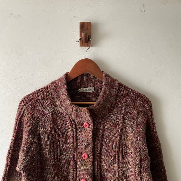 JPN Vintage Wool Knit Cardigan