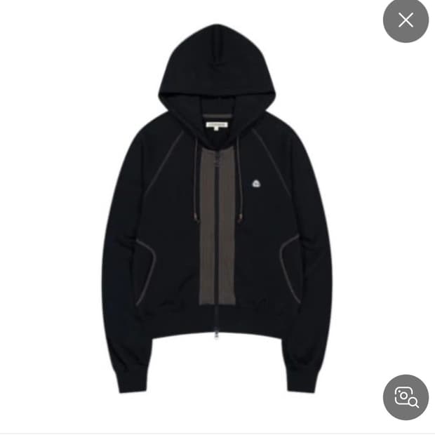 coyseio 퍼커링 후드집업 블랙 2사이즈