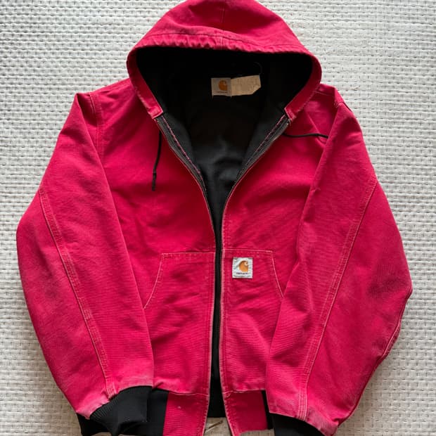 [XL] 칼하트  덕 액티브 자켓 레드