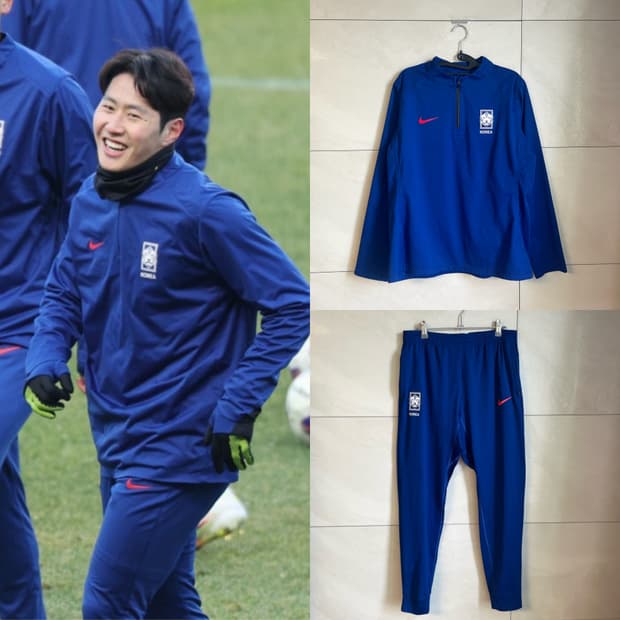 나이키 국대 선수지급용 축구 대표팀 트레이닝 스트라이크 탑