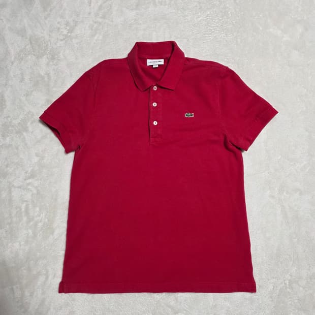 (M)라코스테 반팔 카라티셔츠