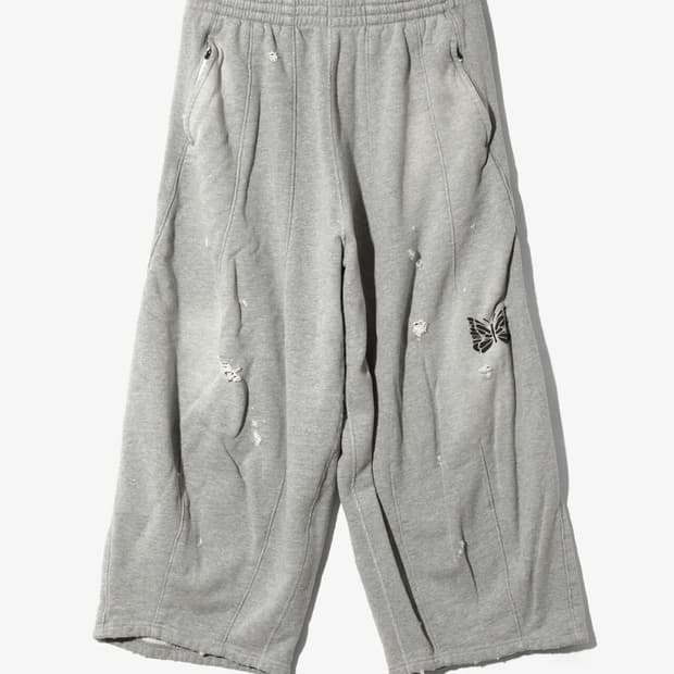 [S,M,L]니들스 26ss 디컨스트럭티드 H.D. 스웻 팬츠 /그레이