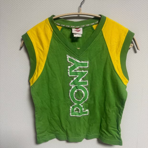 Vintage) PONY 크롭티