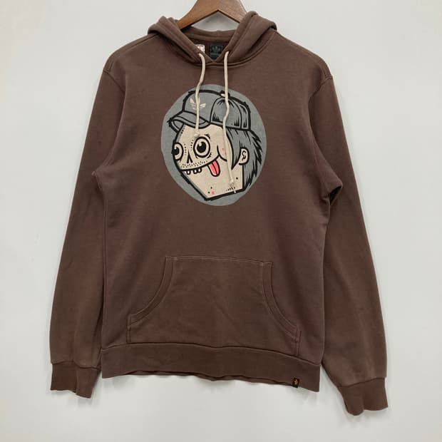 아디다스 프린팅 후드