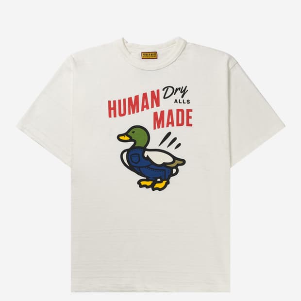 Human made 그래픽 티셔츠 반팔 화이트 xl 팔아요