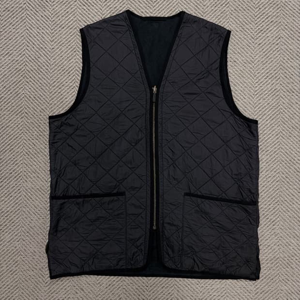 바버 리버시블 베스트 v1013