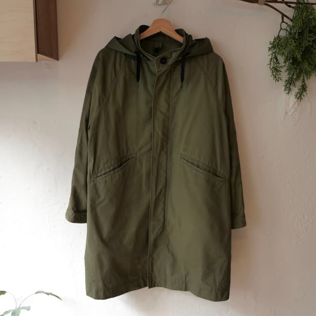 MHL 피쉬테일 후디드 코트