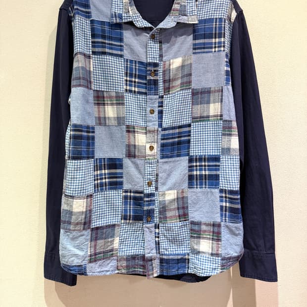 graniph Patchwork Check Shirt