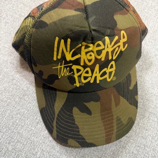 스투시 인크리즈 더 피스 모자