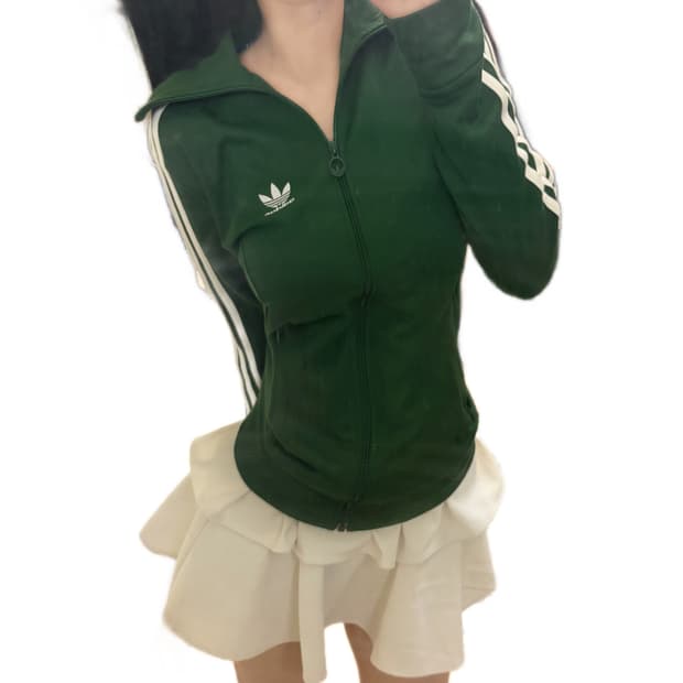 아디다스 파이어버드 유로파 그린 트랙탑 져지