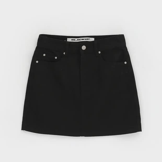 블랙업 토런스 코튼 미니스커트 M 