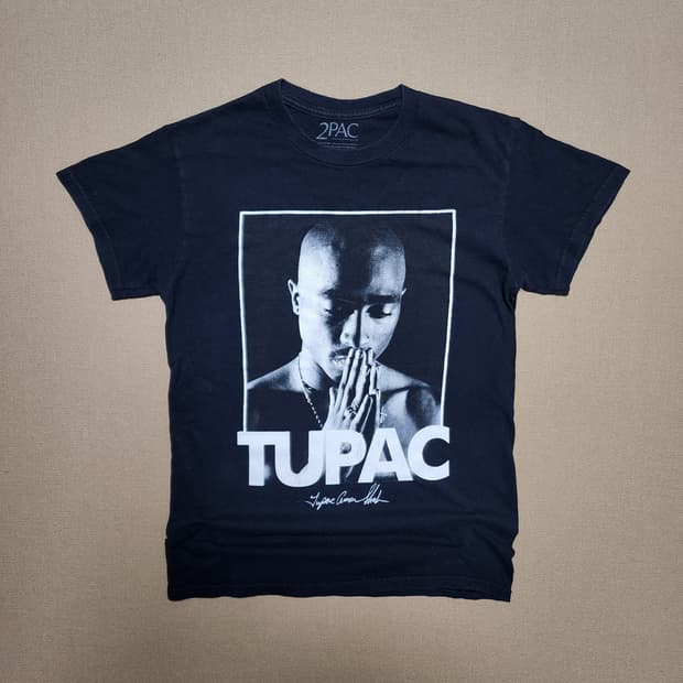 투팍 2PAC BRAVADO 공식 반팔