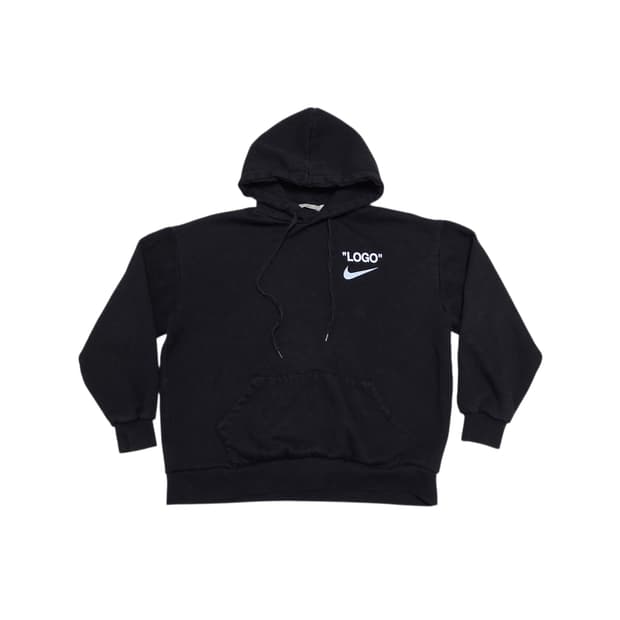 Nike 나이키 빅 Logo 블랙 후드티